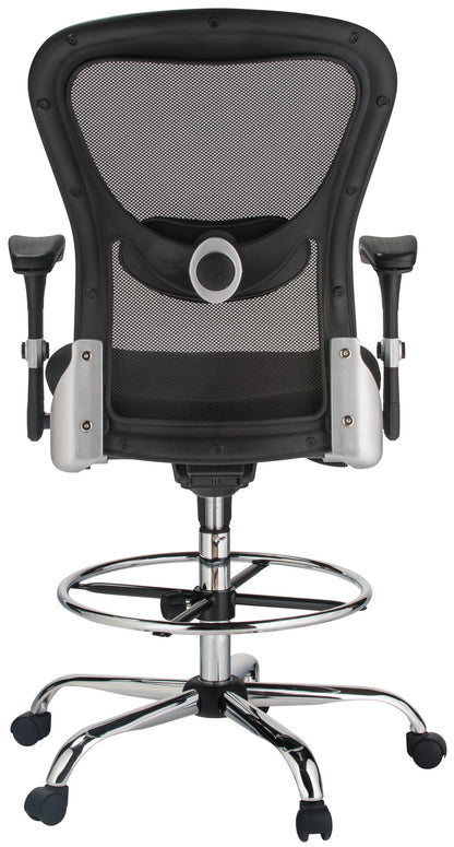 Harwick Deluxe Ergonomic Mesh Drafting Stool